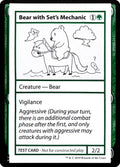 Bear with Set's Mechanic (No PW Symbol)