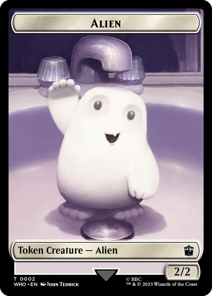 Alien // Clue (0023) Double-Sided Token