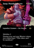 Zurgo, Thunder's Decree (Borderless)