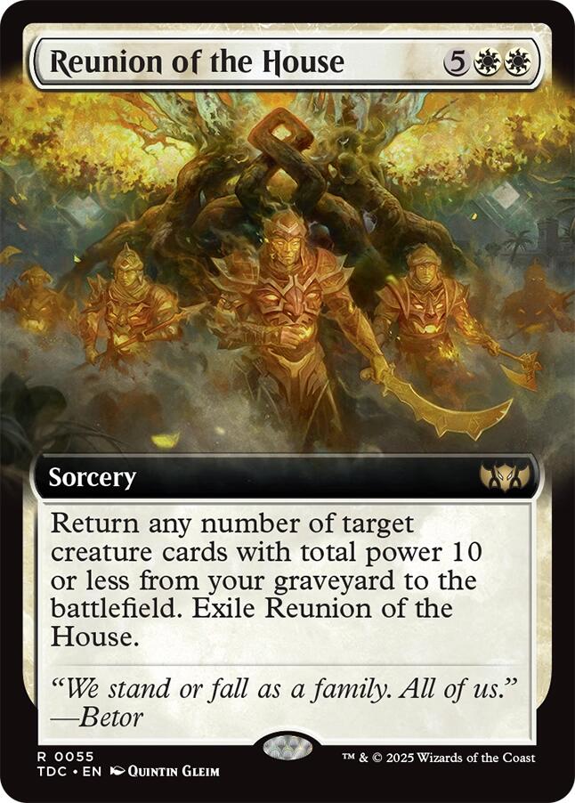 Reunion of the House (Extended Art)